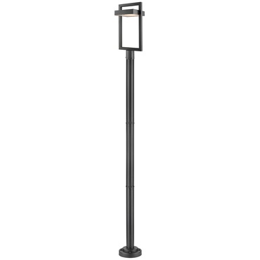 Luttrel Round Post Light | Z-Lite at Lightology Luttrel Round Post Light