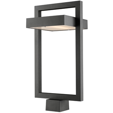 Luttrel Outdoor Post Light | Z-Lite at Lightology Luttrel Outdoor Post Light