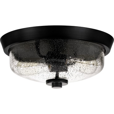 Signature QF341EK Flush Mount Ceiling Light | Quoizel at Lightology Signature QF341EK Flush Mount Ceiling Light