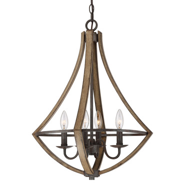 Shire Chandelier | Quoizel at Lightology Shire Chandelier