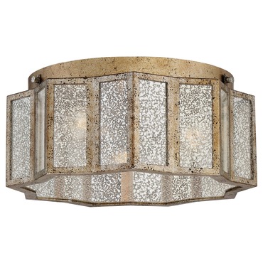 Shrine Flush Mount Ceiling Light | Quoizel at Lightology Shrine Flush Mount Ceiling Light