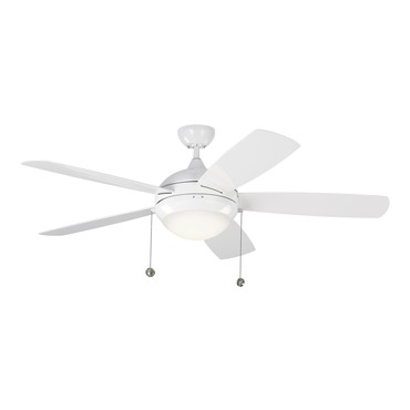Discus Outdoor Ceiling Fan with Light