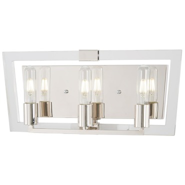 Crystal Chrome Bathroom Vanity Light