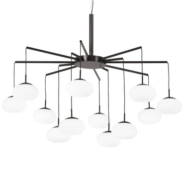 Georges Web Convertible Chandelier | George Kovacs at Lightology Georges Web Convertible Chandelier