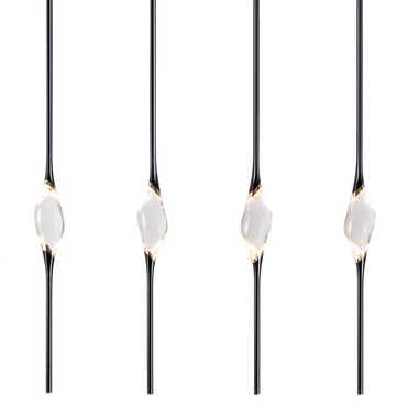 Il Pezzo 12 Long Chandelier | Il Pezzo Mancante at Lightology Il Pezzo 12 Long Chandelier