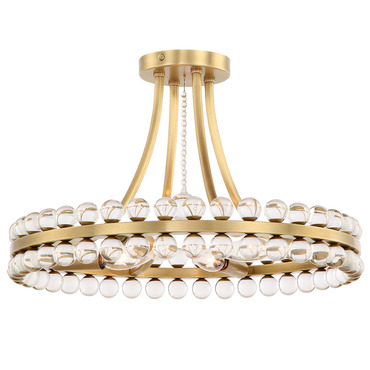 Clover Semi Flush Ceiling Light