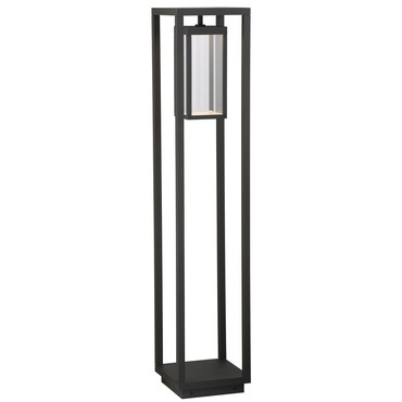 Outdoor Clear Lantern Bollard