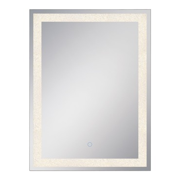 Rectangle Back-lit LED Mirror | Eurofase at Lightology Rectangle Back-lit LED Mirror