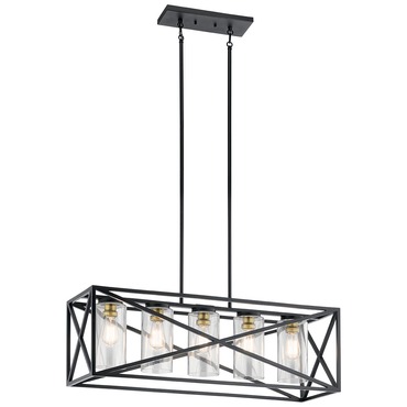 Moorgate Linear Pendant | Kichler at Lightology Moorgate Linear Pendant