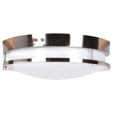 Solero Emergency Backup Flush Mount | Access at Lightology Solero Emergency Backup Flush Mount