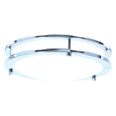 Solero Chrome Flush Mount