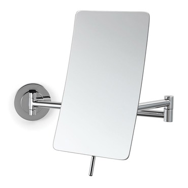 Electric Mirror EM88-SIL-CH Elixir Counter Top LED Lighted Makeup Mirror in Polished Chrome Finish from AVBproducts 
