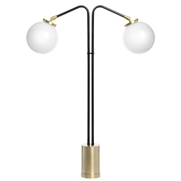 Array Twin Opal Table Lamp | CTO Lighting at Lightology Array Twin Opal Table Lamp