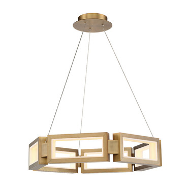 Mies Chandelier | Modern Forms at Lightology Mies Chandelier