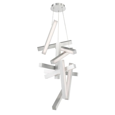 Chaos Vertical Chandelier | Modern Forms at Lightology Chaos Vertical Chandelier