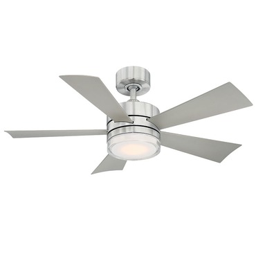 Wynd DC Ceiling Fan with Light | Modern Forms at Lightology Wynd DC Ceiling Fan with Light