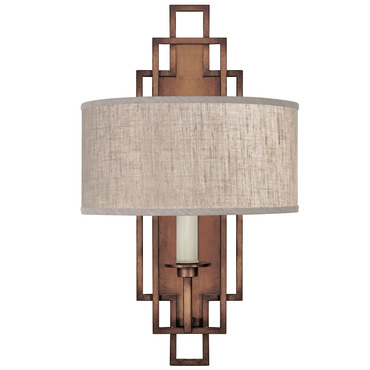 Cienfuegos Deco Wall Sconce | Fine Art Handcrafted Lighting at Lightology Cienfuegos Deco Wall Sconce