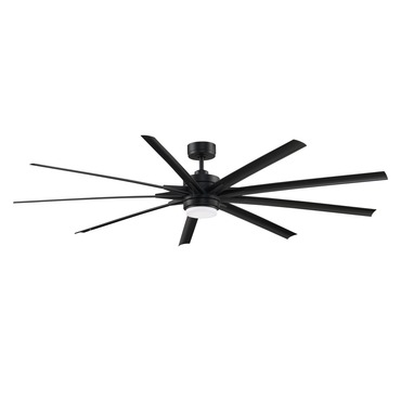 Odyn Outdoor Ceiling Fan with Light | Fanimation at Lightology Odyn Outdoor Ceiling Fan with Light