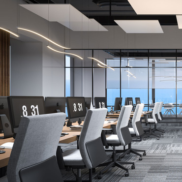 Zipp Wave Linear Suspension/Remote Power/2IN Round Canopy