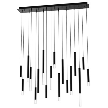 Steelos Linear Multi-Light Pendant | Blackjack Lighting at Lightology Steelos Linear Multi-Light Pendant