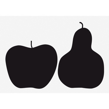 Tre, La Mela a La Pera Art Print