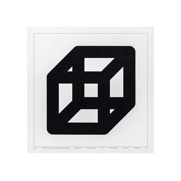 Undici, Cubo Art Print | Danese Milano at Lightology Undici, Cubo Art Print