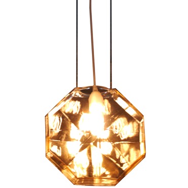 24 Karati Octagonal Pendant