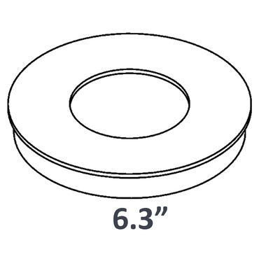 3 inch Round Outdoor Cover Cap