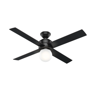 Hepburn Ceiling Fan with Light | Hunter Fan at Lightology Hepburn Ceiling Fan with Light