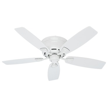 Sea Wind Low Profile Ceiling Fan | Hunter Fan at Lightology Sea Wind Low Profile Ceiling Fan
