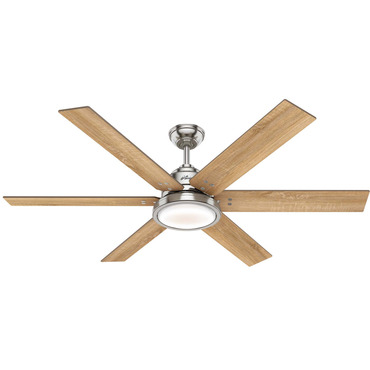 Warrant Ceiling Fan with Light | Hunter Fan at Lightology Warrant Ceiling Fan with Light