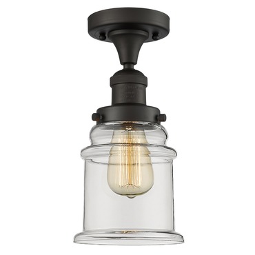 Canton Semi Flush Ceiling Light | Innovations Lighting at Lightology Canton Semi Flush Ceiling Light