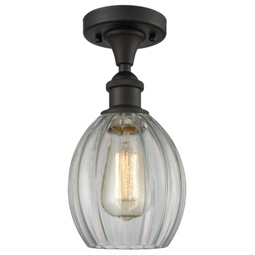 Eaton Semi Flush Ceiling Light | Innovations Lighting at Lightology Eaton Semi Flush Ceiling Light