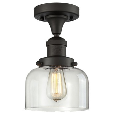 Bell Large Semi Flush Ceiling Light
