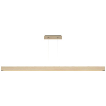Glide Wood Up/Down Warm Dim Center Feed Suspension | PureEdge Lighting at Lightology Glide Wood Up/Down Warm Dim Center Feed Suspension