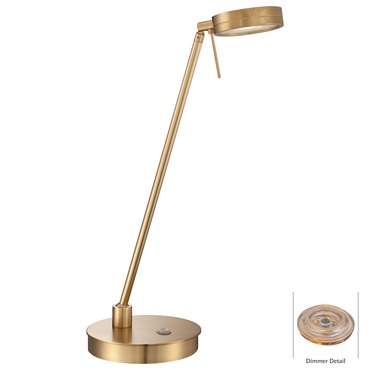 Georges Reading Room LED Flat Head Desk Lamp | George Kovacs at Lightology Georges Reading Room LED Flat Head Desk Lamp