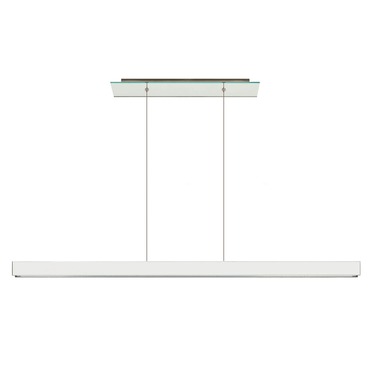 Glide Glass Warm Dim Suspension w/ Center Feed Power | PureEdge Lighting at Lightology Glide Glass Warm Dim Suspension w/ Center Feed Power