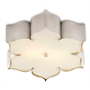 Grand Lotus Ceiling Light | Currey and Company at Lightology Grand Lotus Ceiling Light