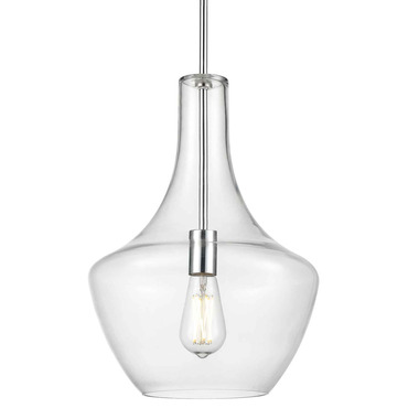 St. Julian Clear Glass Pendant