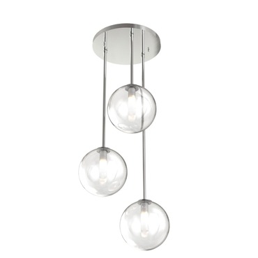 Courcelette Multi Light Pendant | DVI Lighting at Lightology Courcelette Multi Light Pendant