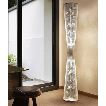 Floral Floor Lamp | Vide Creation Paris at Lightology Floral Floor Lamp