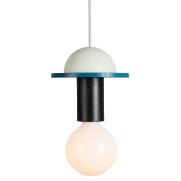 Junit Crescent Pendant | Schneid at Lightology Junit Crescent Pendant
