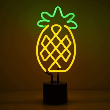 Pineapple Neon Desk Light