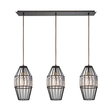 Yardley Crystal Linear Pendant