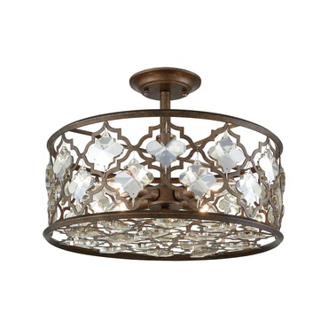 Armand Semi Flush Ceiling Light