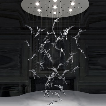 Angel Falls Oval Suspension