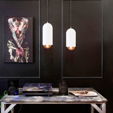 Factory White Pendant