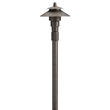 12V Small Adjustable Height Path Light | Kichler at Lightology 12V Small Adjustable Height Path Light