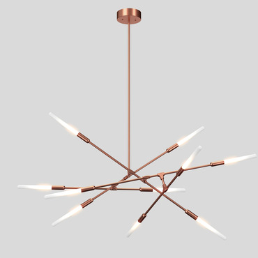 Dawn Horizontal Chandelier | Matthew McCormick at Lightology Dawn Horizontal Chandelier