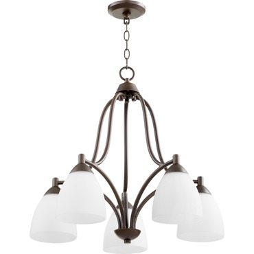 Barkley Nook Chandelier | Quorum at Lightology Barkley Nook Chandelier